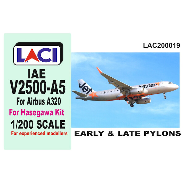 V2500-A5 Engines with early and late pylons for Airbus A320(Hasegawa) (2 sets) LAC200019