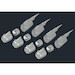 V2500-A5 Engines with early and late pylons for Airbus A320(Hasegawa) (2 sets) LAC200019