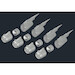 V2500-A5 Engines  with early and late pylons for Airbus A320(Hasegawa) (2 sets)  LAC200019