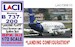 Boeing B737-200 landing flaps, Trust reverser and Spoilers open  (BPK) LAC720010