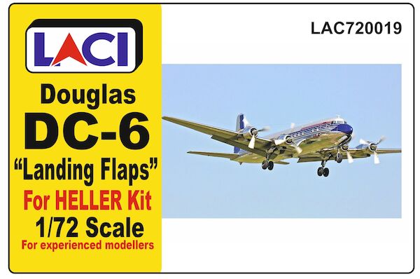 Douglas DC-6B Flaps (Heller) LAC720019