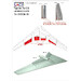 Tupolev Tu134 Landing Flaps (A Model)  LAC720029