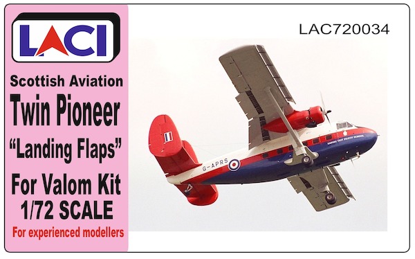 Twin Pioneer Landing Flaps (Revell) LAC720034