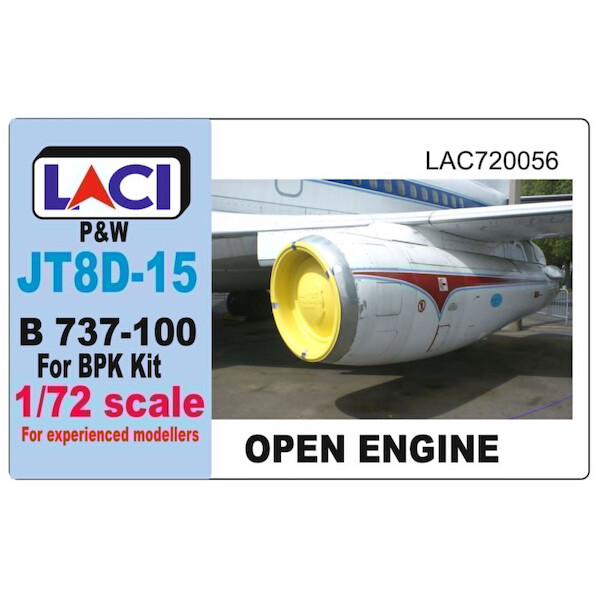 Boeing 737-100 JT8D-15 Open Engine (BPK) LAC720056