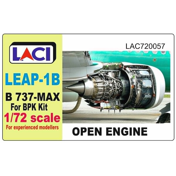 Boeing 737-Max LEAP 1B Open Left Engine (BPK)  LAC720057