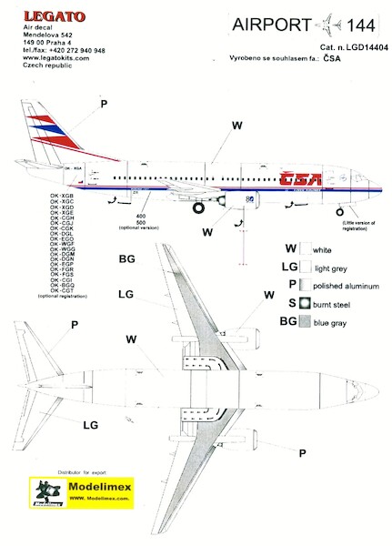 Boeing 737-300/400/500 (CSA)  LGD14404