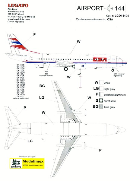 Boeing 737-300/400/500 (CSA) LGD14404