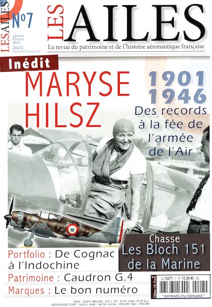 Les Ailes No 7 (Maryse Hilsz, 1901-1946 Des record á la fée de l'armée de l'Air  378130711300200070