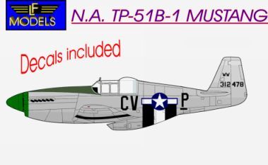 North American TP51B Trainer Mustang 4812