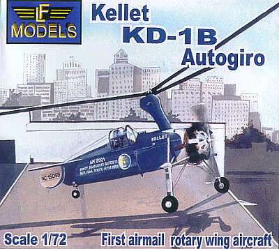 Kellet KD1B Airmail  Autogiro  72046