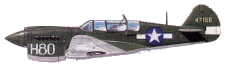 Curtiss TP40N  7206