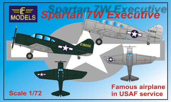 Spartan 7W Executive (USAAF)  72104