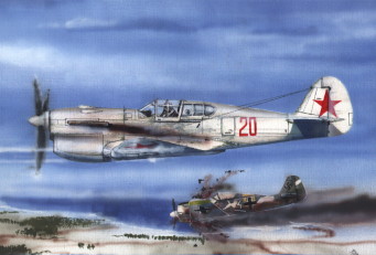 Curtiss P40E Klimov M105 7231