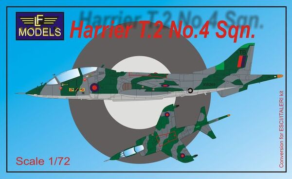 Bae Harrier T Mk2 (4sq RAF) (Esci/Italer) 7292