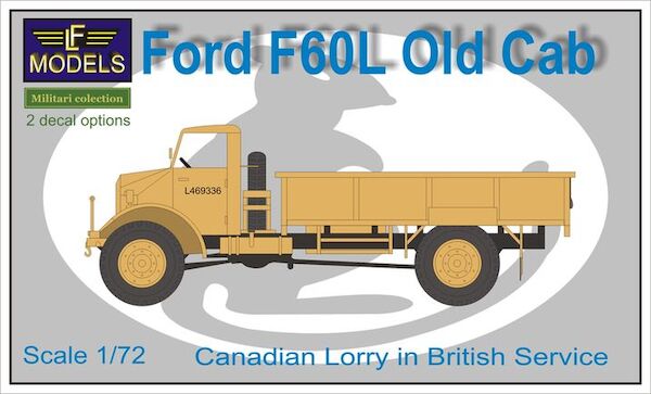 Canadian Ford F60L Lorry in British Service  7501