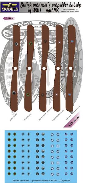 British Producers propeller labels of WW1 part 4  c3209