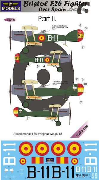 Bristol F2B Fighter Over Spain Part 2  C32108