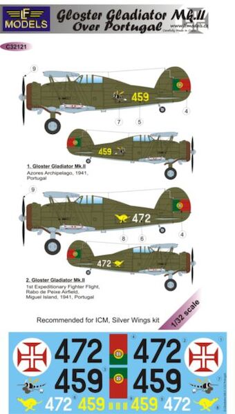 Gloster Gladiator MkII over Portugal  c32121