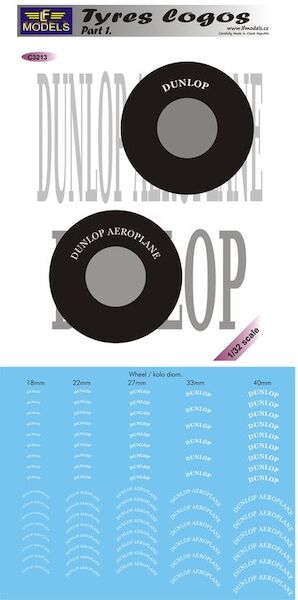 Tyre Logos part 1: 10 options of Dunlop tyre logos c3213