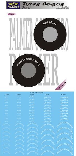 Tyre Logos part 2: 10 options of Palmer tyre logos  c3214