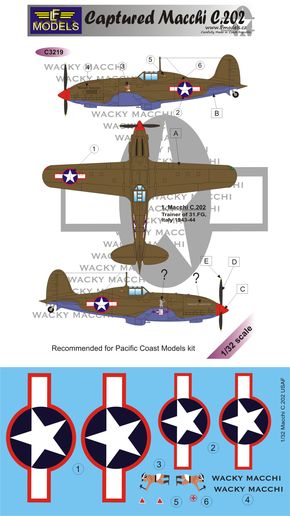 Macchi MC202 Folgore (USAF) c3219