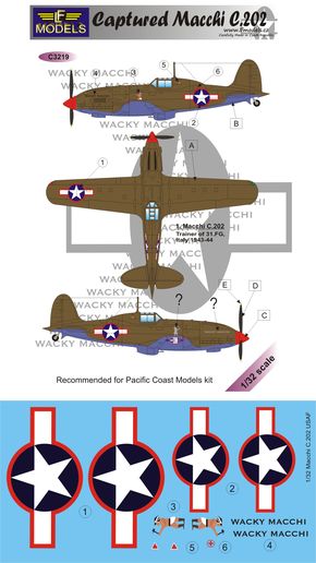 Macchi MC202 Folgore (USAF)  c3219