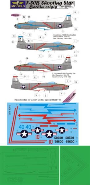 Lockheed F80B Shooting Star Berlin Crisis  C3249