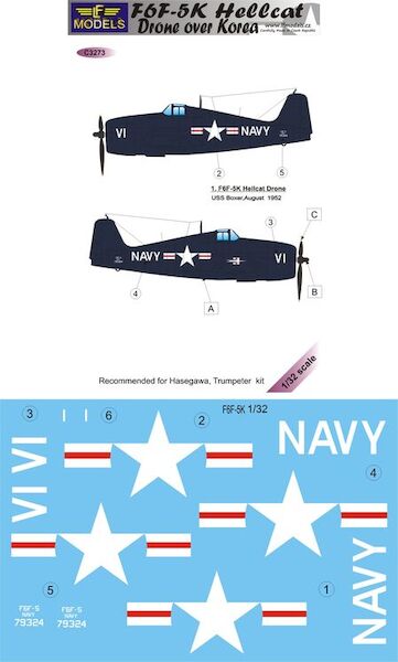 Grumman F6F-5K Hellcat, Drone over Korea C3273