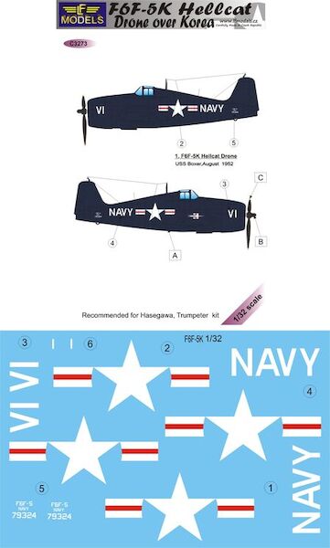 Grumman F6F-5K Hellcat, Drone over Korea  C3273