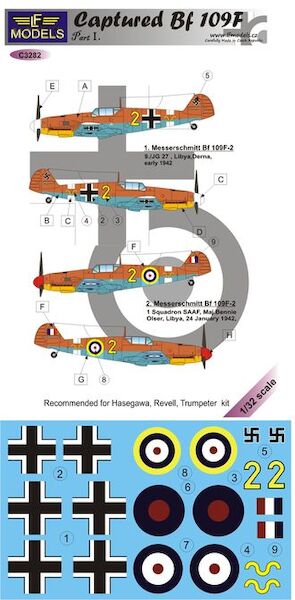 Captured Messerschmitt BF109F Part 1 C3282