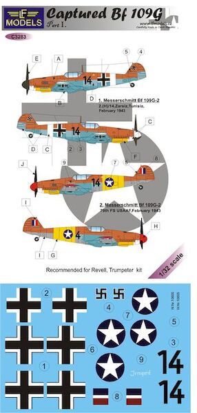 Captured Messerschmitt BF109G Part 1  C3283