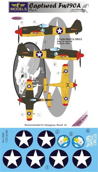 Captured Focke Wulf FW190A Part1  C3285