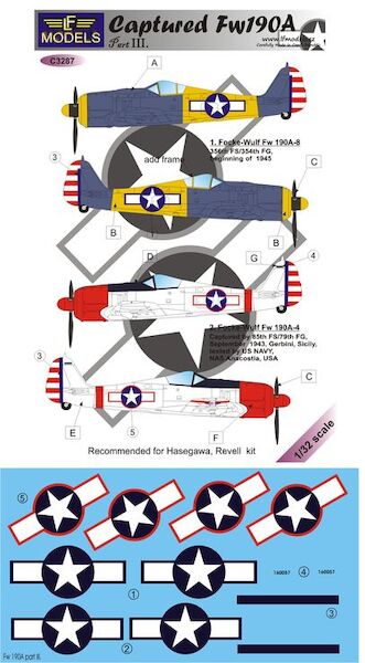 Captured Focke Wulf FW190A Part3 C3287