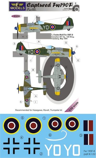Captured Focke Wulf FW190F Part3  C3290