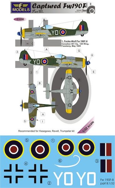 Captured Focke Wulf FW190F Part3 C3290