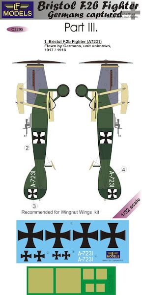 Bristol F2B Fighter german captured Part III C3295