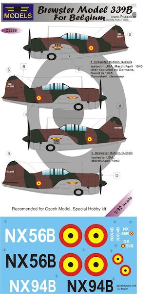 Brewster Model 339B Buffalo for Belgium  C3299