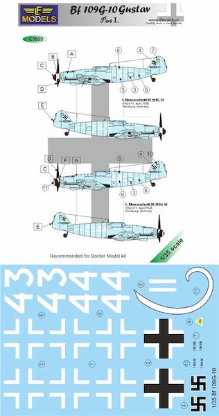 Messerschmitt Bf109G-10 Gustav Part I. c3503