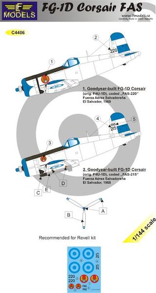 FG1D Corsair (Fuerza Aerea Saladorena FAS) C4406