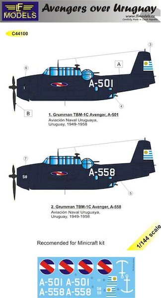 Grumman Avengers over Uruguay Part 2 C44100