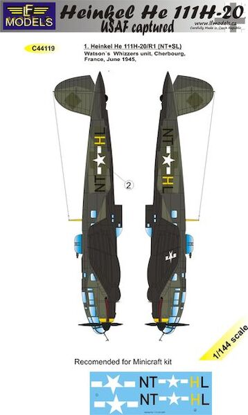 Heinkel He111H-20 (USAF Captured)  C44119