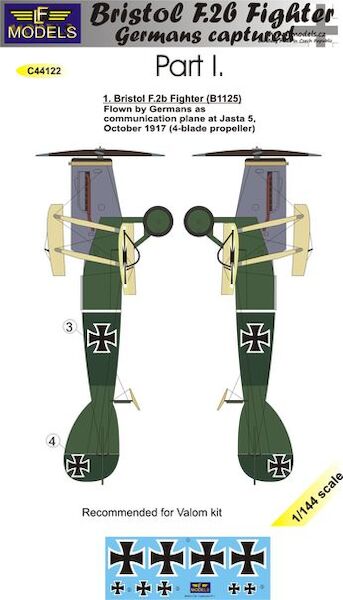 Bristol F2B Fighter German Captured part 1  C44122