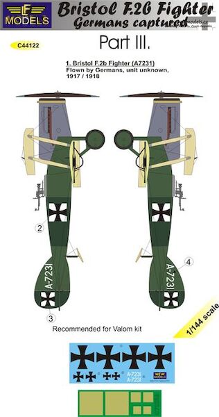 Bristol F2B Fighter German Captured part 3 C44124