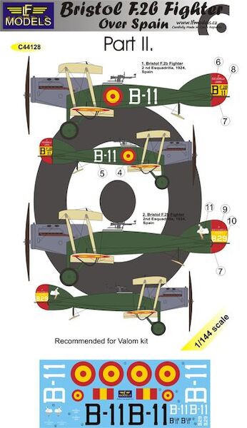 Bristol F2B Fighter over Spain part 2  C44128