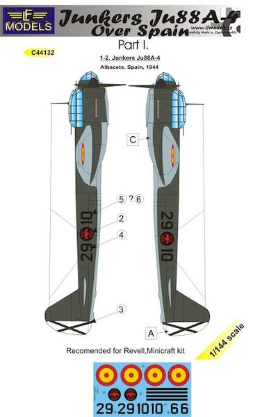 Junkers Ju88A-4 over Spain part 1  C44132