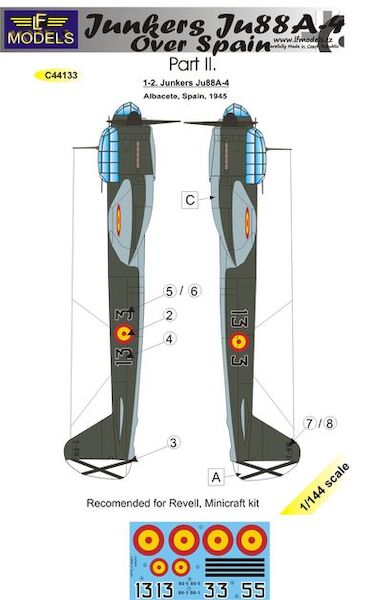 Junkers Ju88A-4 over Spain part 2  C44133