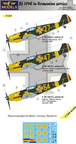 Messerschmitt BF109E in Romanian Service Part 1 C4414