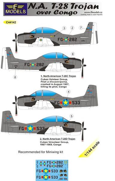 NA T28C/D Trojan over Congo c44142