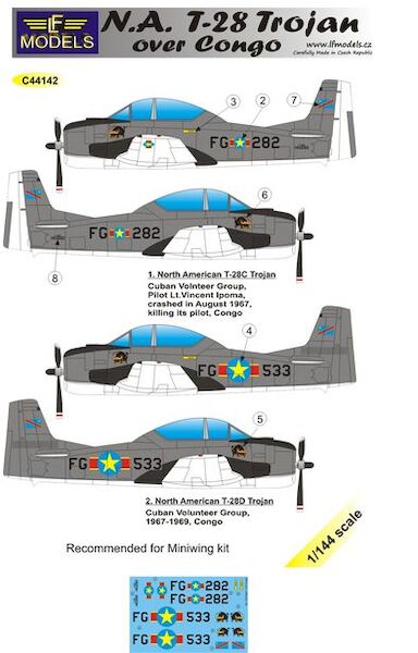 NA T28C/D Trojan over Congo  c44142