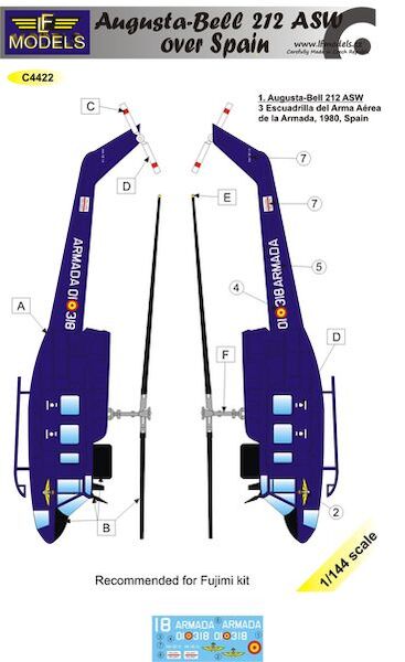 Agusta Bell AB212 ASW Over Spain  C4422